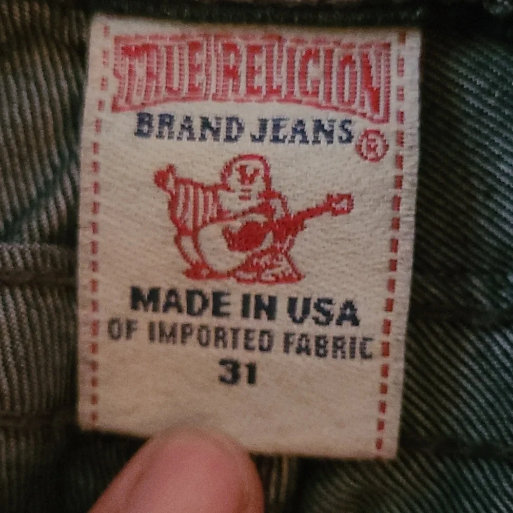 True Religion Billy Dark Wash Straight Leg Jeans - Picture 8 of 12